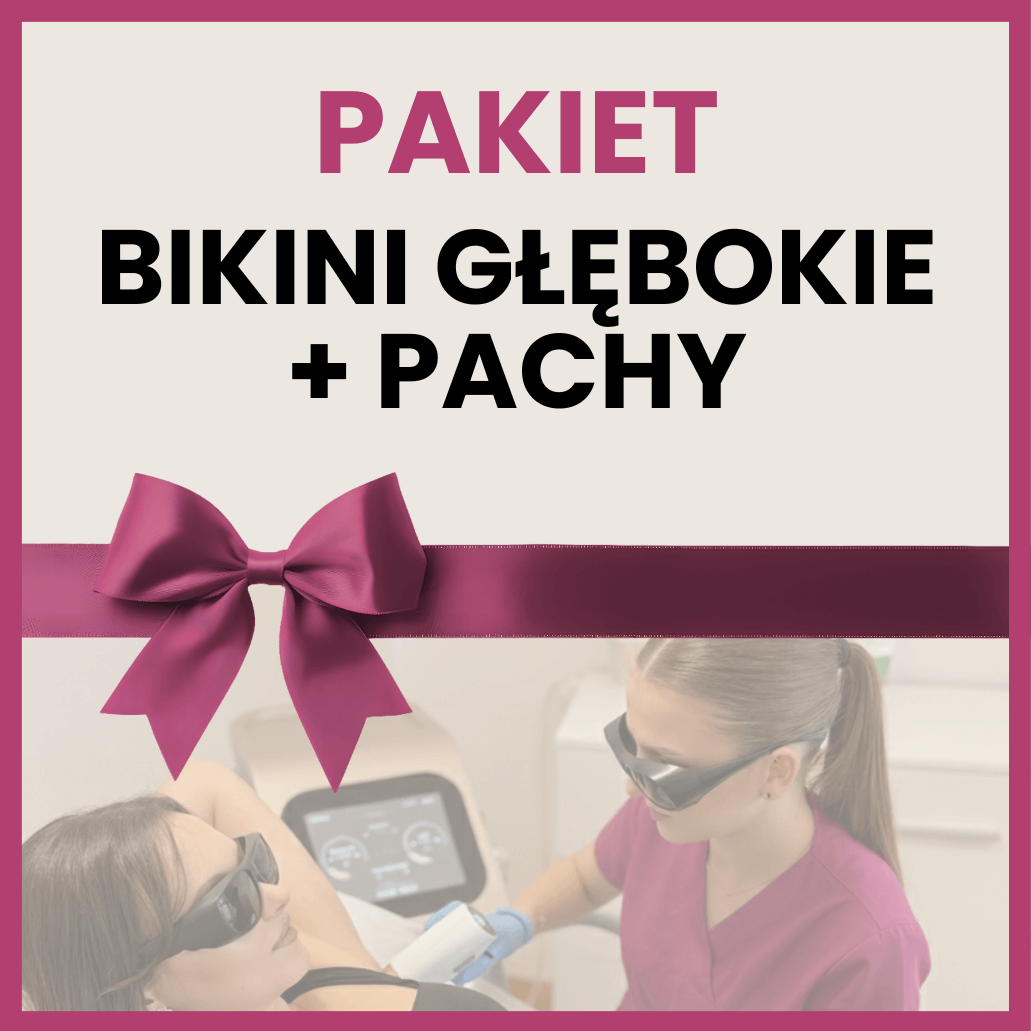 Pakiet bikini głębokie + pachy